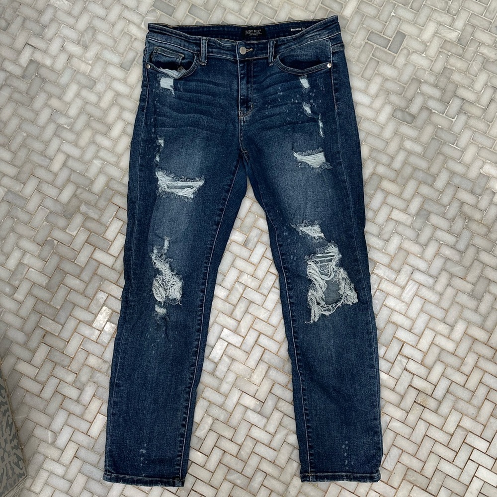 Judy Blue Boyfriend Fit Jeans